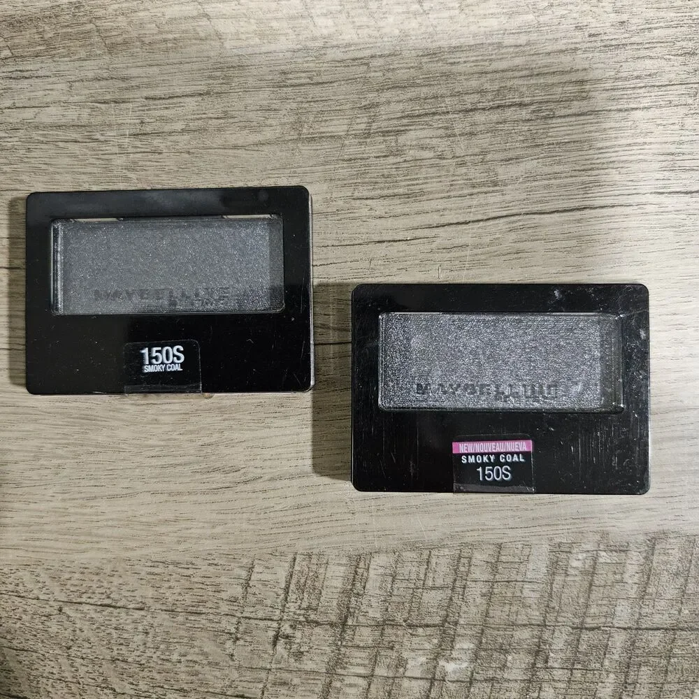 Lot of 2 Maybelline ExpertWear Eye Shadow 150S Smoky Coal - NEW/SEALED